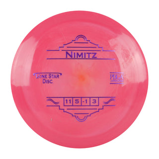 Lone Star Disc Golf Bravo Nimitz Distance Driver 11/5/-1/3 Pink/Purple 172 grams