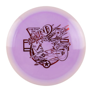 Lone Star Disc Golf Alpha Warbird Distance Driver 12/6/-1/3 Purple White/Red 175 grams