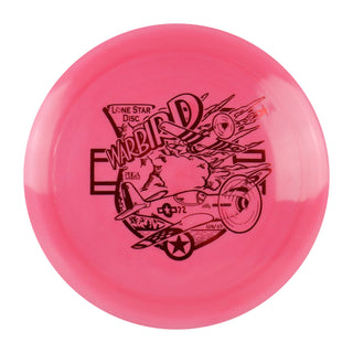 Lone Star Disc Golf Alpha Warbird Distance Driver 12/6/-1/3 Red/Red 175 grams
