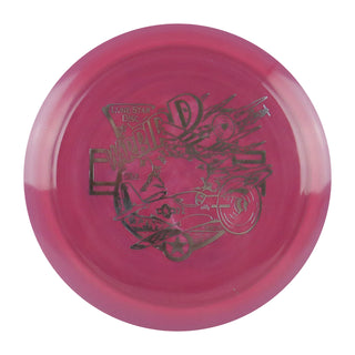 Lone Star Disc Golf Alpha Warbird Distance Driver 12/6/-1/3 Plum/Silver 175 grams