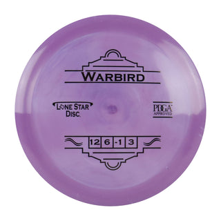 Lone Star Disc Golf Lima Warbird Distance Driver 12/6/-1/3 Dark Purple/Black 152 grams