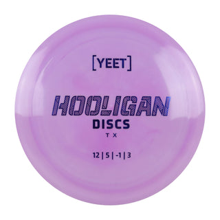 Hooligan Discs Golf Alpha Yeet Distance Driver 12/5/-1/3 Purple/Blue 172 grams