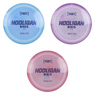 Hooligan Discs Disc Golf Alpha Yeet Distance Driver 12/5/-1/3 - Choose Exact Disc
