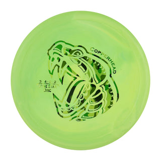 Lone Star Disc Golf Victor 2 Copperhead Putter 3/4/0/2 Green/Camo 172 grams