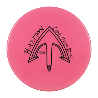 Lone Star Disc Golf Lima Harpoon Midrange 4/3/0/1 Light Red/Black 153 grams