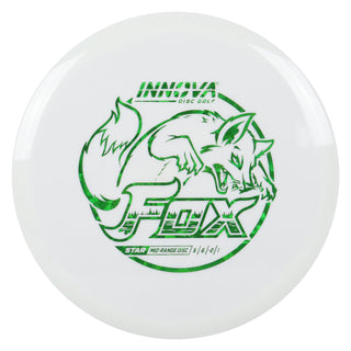 Innova Disc Golf Star Fox Midrange 5/6/-2/1 White/Green Shatter 175 grams