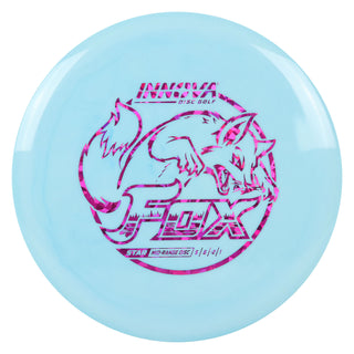 Innova Disc Golf Star Fox Midrange 5/6/-2/1 Light Blue/Magenta Shatter 180 grams