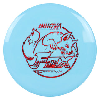 Innova Disc Golf Star Fox Midrange 5/6/-2/1 Light Blue/Red Shatter 167 grams