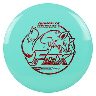 Innova Disc Golf Star Fox Midrange 5/6/-2/1 Teal/Red Shatter 176 grams