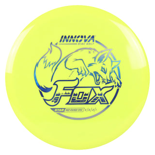 Innova Disc Golf Star Fox Midrange 5/6/-2/1 Yellow/Blue Metallic 173 grams