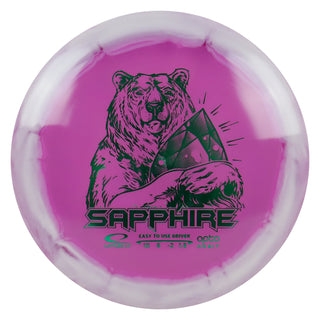 Latitude 64 Disc Golf Opto Orbit Sapphrie Distance Dirver 10/6/-2/1.5 Purple/Green 162 grams
