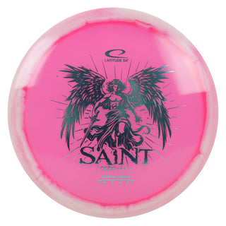 Latitude 64 Disc Golf Opto Orbit Saint Fairway Driver 9/7/-1/2 Pink/Slate 173 grams
