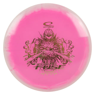Latitude 64 Disc Golf Opto Orbit Fuse Midrange 5/6/-1/0 Pink/Gold 174 grams