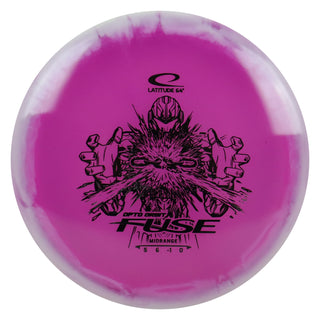 Latitude 64 Disc Golf Opto Orbit Fuse Midrange 5/6/-1/0 Purple/Black 174 grams