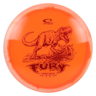 Latitude 64 Disc Golf Opto Orbit Fury Fairway Driver 9/6/-2/2 Orange/Red 174 grams