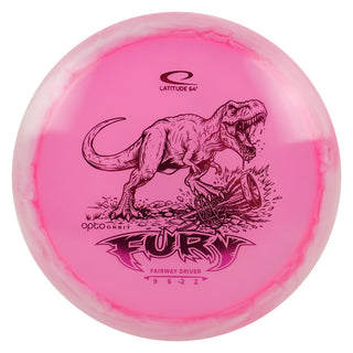 Latitude 64 Disc Golf Opto Orbit Fury Fairway Driver 9/6/-2/2 Pink/Purple 174 grams