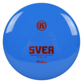 Kastaplast Disc Golf K1 Soft Svea Midrange 5/6/-1/0 Blue/Orange 177 grams