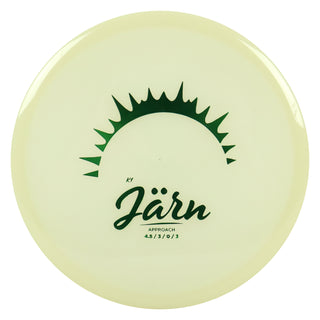 Kastaplast Disc Golf K1 Glow Jarn Putter 4.5/3/0/3 Glow/Green 173 grams