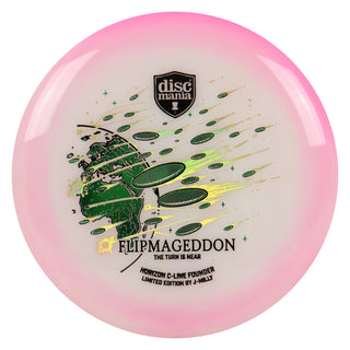 Discmania Limited Edition Horizon C-Line Founder By J-Milly Pink White/Green 180 grams