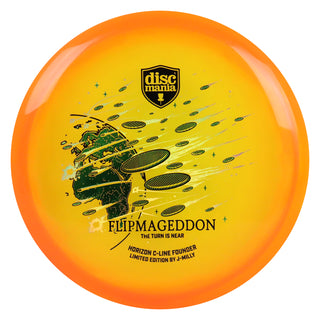 Discmania Limited Edition Horizon C-Line Founder By J-Milly Orange/Green 175 grams