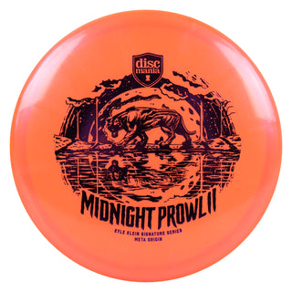 Discmania Disc Golf Kyle Klein Meta Origin Midnight Prowl 2 Midrange 5/5/-1/1 Orange/Purple 177 grams