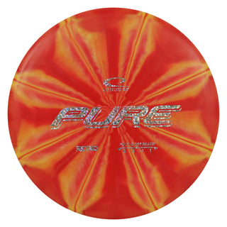 Latitude 64 Disc Golf Retro Burst Pure Putter 3/3/-1/1 Red/Holo Stars 173 grams