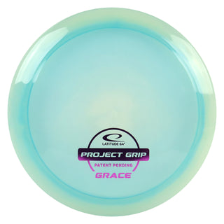 Latitude 64 Disc Golf Project Grip Grace Distance Driver 11/6/-1/2 Blue/Purple 173 grams