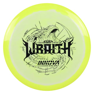 Innova Disc Golf Halo Star Wraith Distance Driver 11/5/-1/3 Yellow White/Black 158 grams