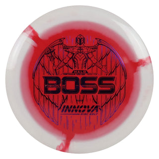 Innova Disc Golf Halo Star Boss Distance Driver 13/5/-1/3 White Red/Purple 159 grams