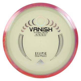 Axiom Disc Golf Eclipse Vanish Distance Driver 11/5/-3/2 Glow/Blood Red 174 grams