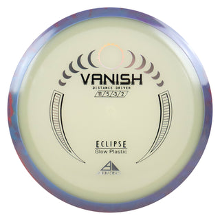 Axiom Disc Golf Eclipse Vanish Distance Driver 11/5/-3/2 Glow/Dark Blue Red 174 grams