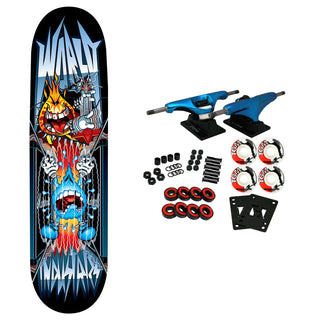 World Industries Skateboard Complete Heavy Metal 8.5"