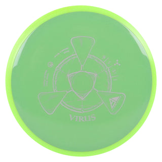 Axiom Disc Golf Neutron Virus Distance Driver 9/5/-3.5/1 Sage/Lime 159 grams