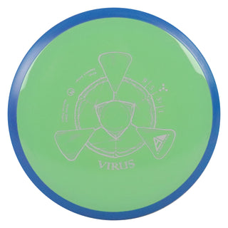 Axiom Disc Golf Neutron Virus Distance Driver 9/5/-3.5/1 Sage/Navy 167 grams