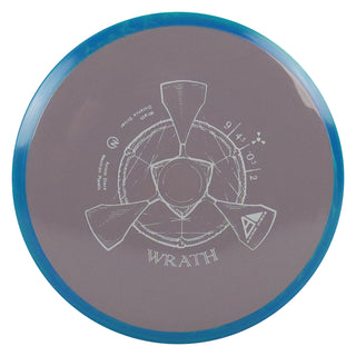 Axiom Disc Golf Neutron Wrath Distance Driver 9/4.5/-0.5/2 Grey/Turquoise 160 grams