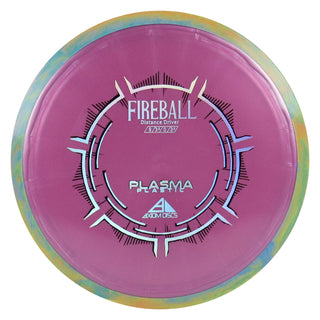 Axiom Disc Golf Plasma Fireball Distance Driver 9/3.5/0/3.5 Candy Pink/Mango Blend 172 grams