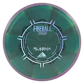 Axiom Disc Golf Plasma Fireball Distance Driver 9/3.5/0/3.5 Green/Purple Grey 162 grams