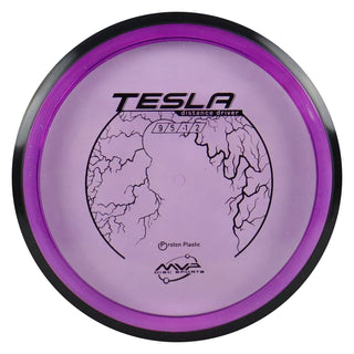 MVP Disc Golf Proton Tesla Distance Driver 9/5/-1/2 Purple Flake 163 grams