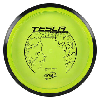 MVP Disc Golf Proton Tesla Distance Driver 9/5/-1/2 Lime Flake 164 grams
