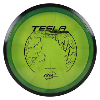 MVP Disc Golf Proton Tesla Distance Driver 9/5/-1/2 Cloudy Green 169 grams