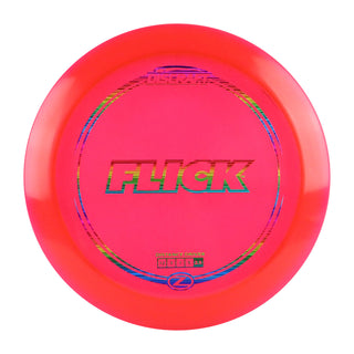 Discraft Disc Golf Z Line Flick Distance Driver 12/3/1/5 Red/Rainbow Lines 160-163g