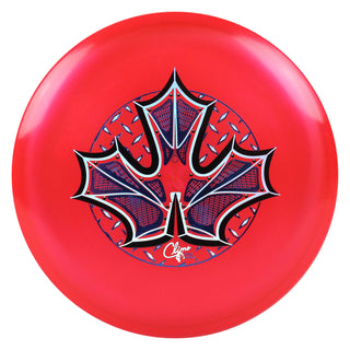Climo Disc Golf Victory Line Champ Iron Leaf Putter 2/3/0/0 Red/Black Blue 173 grams
