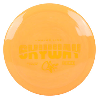 Climo Disc Golf Major Line Skyway Distance Driver 11/5/-1/3 Orange/Orange 160 grams