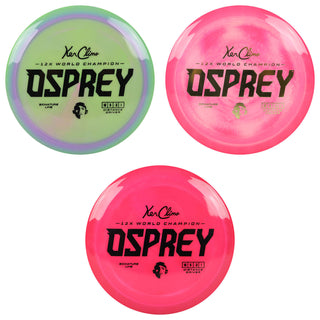 Climo Disc Golf Signature Line Osprey Distance Driver 10/6/-3/1 - Choose Exact Disc