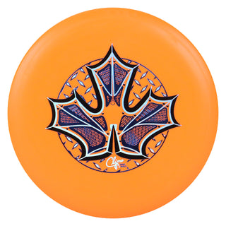 Climo Disc Golf Trophy Line Soft Champ Iron Leaf Putter 2/3/0/0 Orange/Black Blue 174 grams