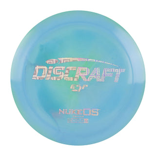 Discraft Disc Golf ESP Nuke OS Distance Driver 13/4/0/4 Baby Blue/Cube Prisms 170-172g
