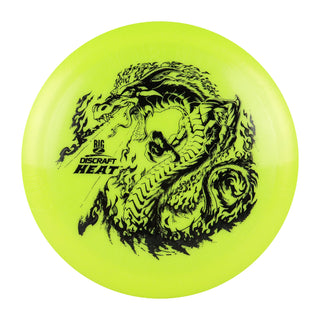 Discraft Disc Golf Big Z Heat Distance Driver 9/6/-3/1 Yellow/Black 167-169g