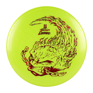 Discraft Disc Golf Big Z Comet Midrange Disc 4/5/-2/1 Yellow/Red Shatter 173-174g
