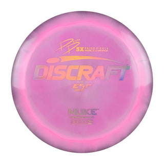 Discraft Disc Golf Paige Pierce Signature ESP Nuke Driver 13/5/-1/3 Pink Purple/Holo 173-174g