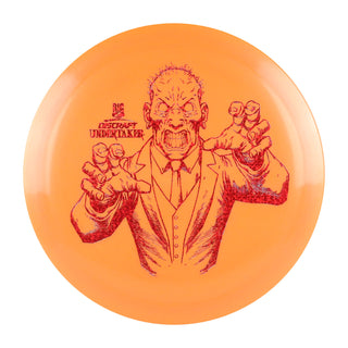 Discraft Disc Golf Big Z Undertaker Driver 9/5/-1/2 Orange/Red Shapes 173-174g